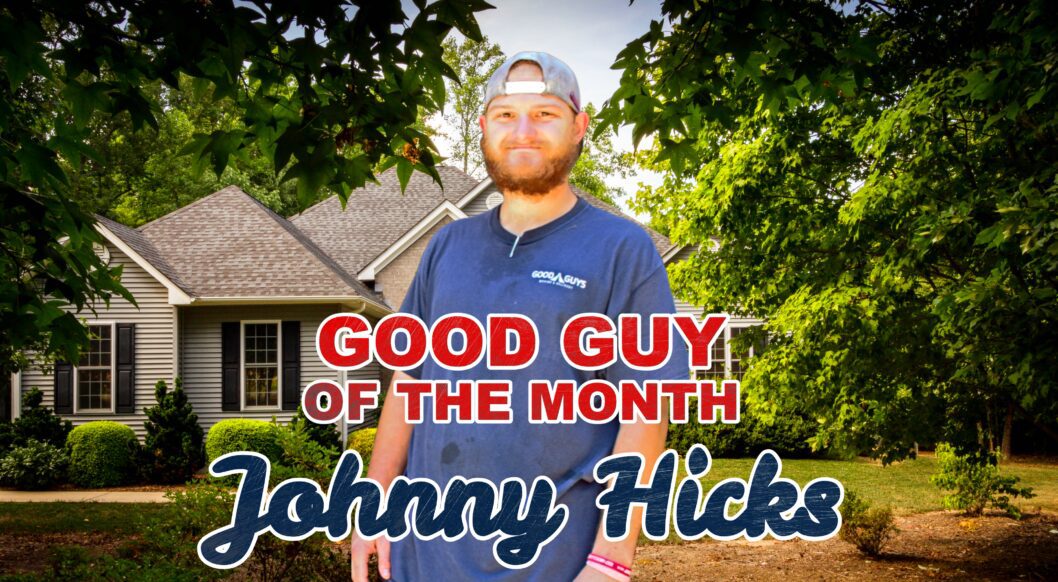 Portrait of Johnny Hicks, Good Guy of the Month.