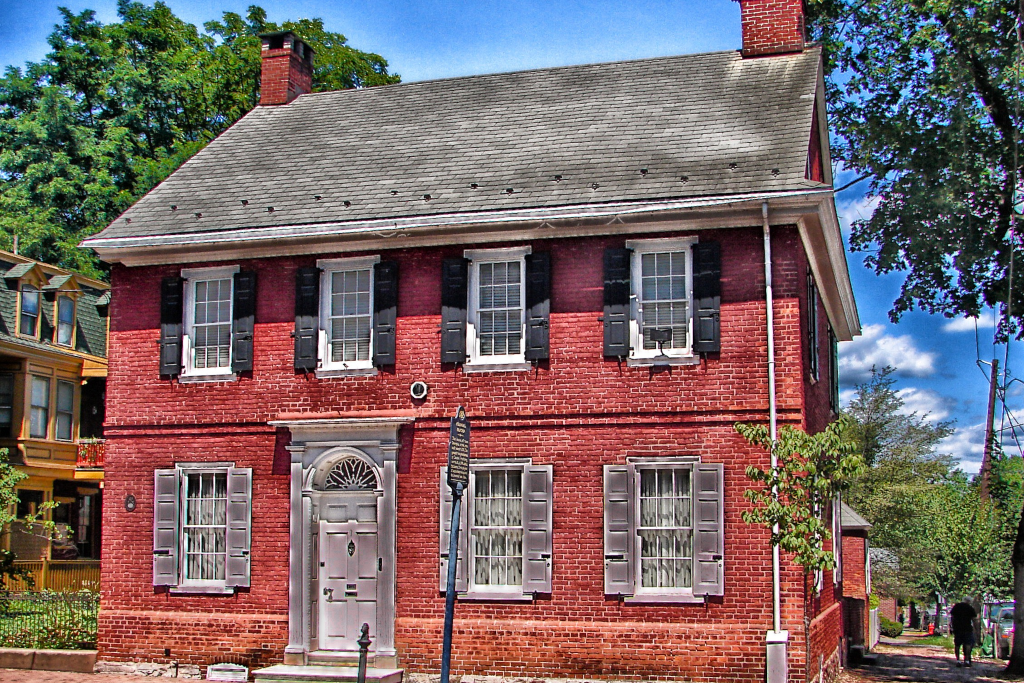 Colonial-style home