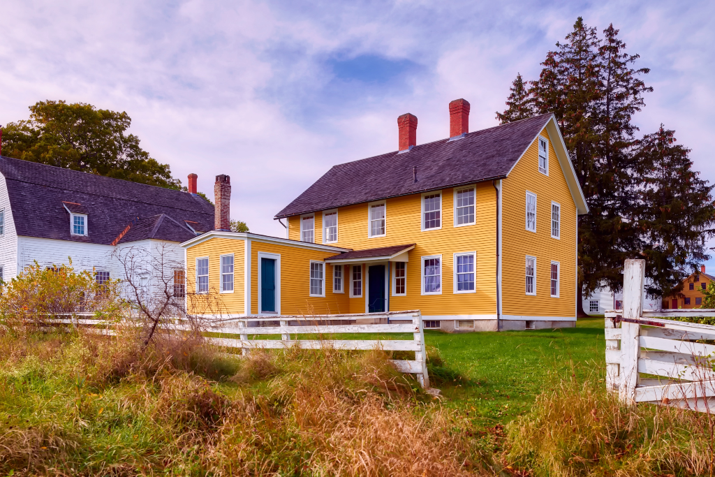 Farmhouse-style home