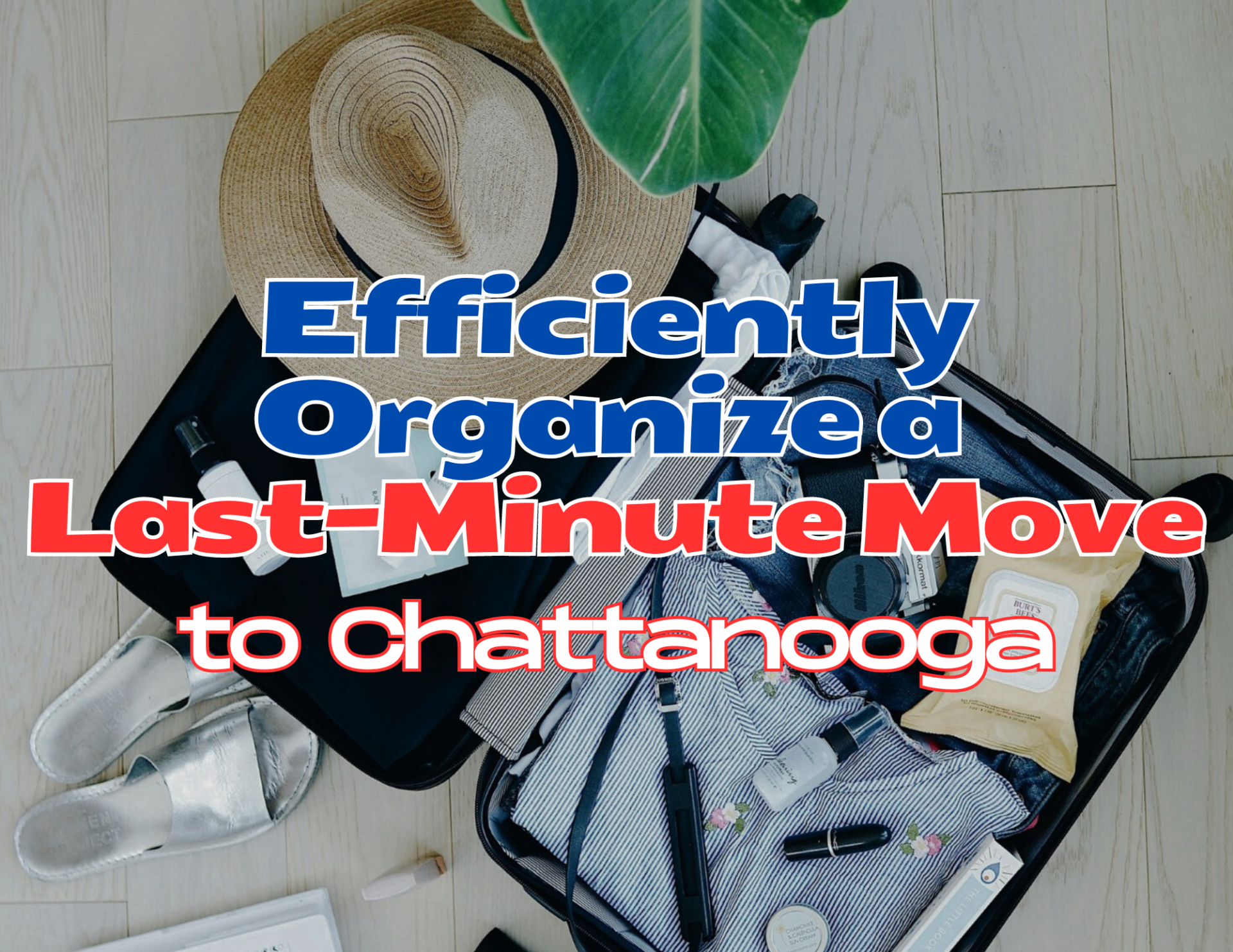 Organize a Last Minute Move Chattanooga How to Efficiently Organize a Last-Minute Move to Chattanooga?